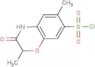 2,6-Dimethyl-3-oxo-3,4-dihydro-2H-1,4-benzoxazine-7-sulfonyl chloride
