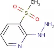 2-Hydrazinyl-3-(methylsulfonyl)pyridine