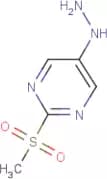 5-Hydrazinyl-2-(methylsulfonyl)pyrimidine