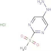5-Hydrazinyl-2-(methylsulfonyl)pyrimidine hydrochloride