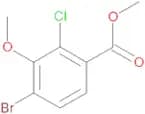 Methyl 4-bromo-2-chloro-3-methoxybenzoate