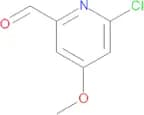 6-Chloro-4-methoxypicolinaldehyde