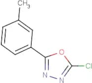 2-Chloro-5-(3-methylphenyl)-1,3,4-oxadiazole