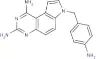7-(4-Aminobenzyl)-7H-pyrrolo[3,2-f]quinazoline-1,3-diamine