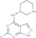 6-Chloro-N-[(3R)-piperidin-3-yl]-1H-pyrazolo[3,4-d]pyrimidin-4-amine