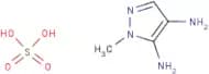1-Methyl-1H-pyrazole-4,5-diamine sulphate
