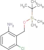 2-[[tert-Butyl(dimethyl)silyl]oxymethyl]-3-chloroaniline