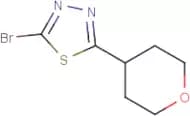 2-Bromo-5-(oxan-4-yl)-1,3,4-thiadiazole