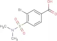 3-Bromo-4-(dimethylsulfamoyl)benzoic acid