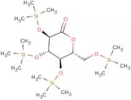(3R,4S,5R,6R)-3,4,5-tris(trimethylsilyl)oxy)-6-((trimethylsilyl)oxy)methyl)tetrahydro-2H-pyran-2-o…