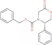 (5S)-3,4,5,6-Tetrahydro-5-phenyl-N-(benzyloxycarbonyl)-4(H)-1,4-oxazin-2-one