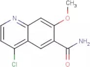 4-Chloro-7-methoxyquinoline-6-carboxamide