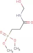 3-(Dimethylphosphono)-N-methylolpropionamide