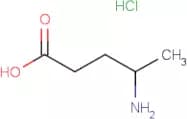 4-Aminopentanoic acid hydrochloride