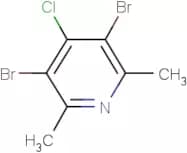 3,5-dibromo-4-chloro-2,6-dimethylpyridine