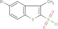 5-Bromo-3-methylbenzo[b]thiophene-2-sulphonyl chloride