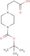 3-[4-(tert-Butoxycarbonyl)piperazin-1-yl]propanoic acid