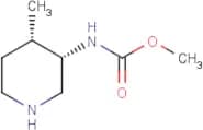 cis-3-[(Methoxycarbonyl)amino]-4-methylpiperidine