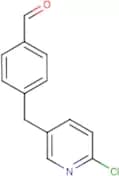 4-[(6-Chloropyridin-3-yl)methyl]benzaldehyde