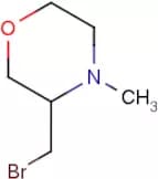 3-(Bromomethyl)-4-methylmorpholine