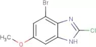 4-Bromo-2-chloro-6-methoxy-1H-benzimidazole