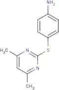 4-[(4,6-Dimethylpyrimidin-2-yl)thio]aniline