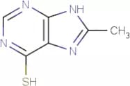 8-Methyl-9H-purine-6-thiol