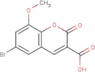 6-Bromo-8-methoxy-2-oxo-2H-chromene-3-carboxylic acid
