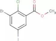 Methyl 3-bromo-2-chloro-5-iodobenzoate