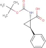 (1S,2R)-1-[(tert-Butoxycarbonyl)amino]-2-phenylcyclopropanecarboxylic acid