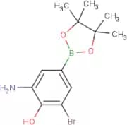 3-Amino-5-bromo-4-hydroxybenzeneboronic acid, pincaol ester