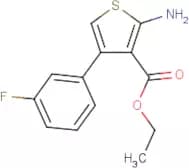 Ethyl 2-amino-4-(3-fluorophenyl)thiophene-3-carboxylate