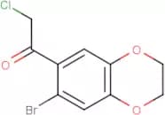 1-(7-Bromo-2,3-dihydro-1,4-benzodioxin-6-yl)-2-chloro-ethanone