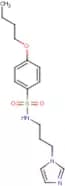 4-Butoxy-N-(3-imidazol-1-ylpropyl)benzenesulfonamide