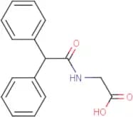 N-(Diphenylacetyl)aminoacetic acid
