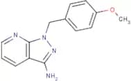 1-[(4-methoxyphenyl)methyl]pyrazolo[3,4-b]pyridin-3-amine