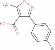 3-(4-Bromophenyl)-5-methylisoxazole-4-carboxylic acid