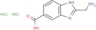2-(Aminomethyl)-1H-1,3-benzodiazole-5-carboxylic acid dihydrochloride