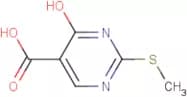 4-Hydroxy-2-(methylsulfanyl)pyrimidine-5-carboxylic acid