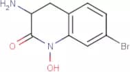 3-Amino-7-bromo-1-hydroxy-1,2,3,4-tetrahydroquinolin-2-one