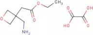 Ethyl 2-(3-(aminomethyl)oxetan-3-yl)acetate hemioxalate