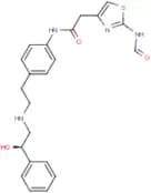 (R)-2-(2-Formamidothiazol-4-yl)-N-(4-(2-((2-hydroxy-2-phenylethyl)amino)ethyl)phenyl)acetamide