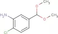 2-Chloro-5-(dimethoxymethyl)aniline