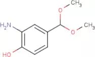 5-(Dimethoxymethyl)-2-hydroxyaniline