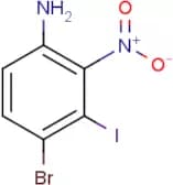 4-Bromo-3-iodo-2-nitroaniline