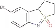 8-Bromo-1,2,3,9b-tetrahydrobenzo[c]thieno[2,1,-e]isothiazole 4-oxide
