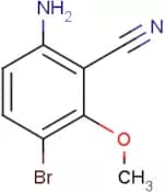 6-Amino-3-bromo-2-methoxybenzonitrile