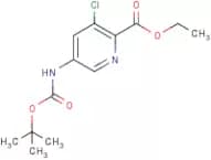 Ethyl 5-(BOC-amino)-3-chloropicolinate