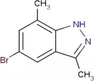 5-Bromo-3,7-dimethyl-1H-indazole