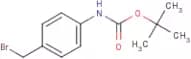 4-(Bromomethyl)aniline, N-BOC protected